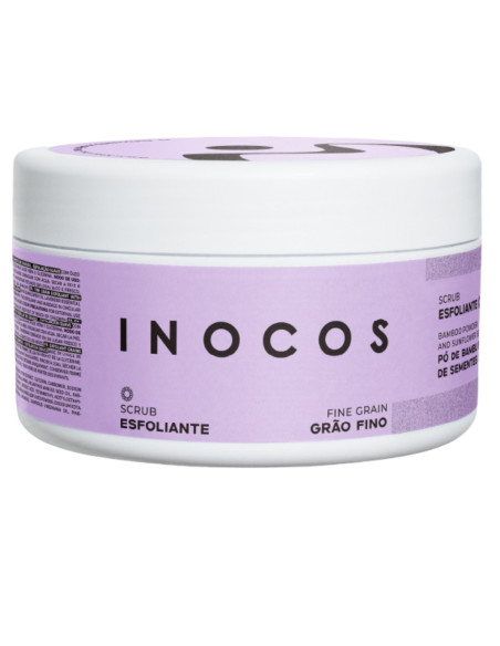 Esfoliante de Rosto e Corpo Grão Fino 500ml - Inocos