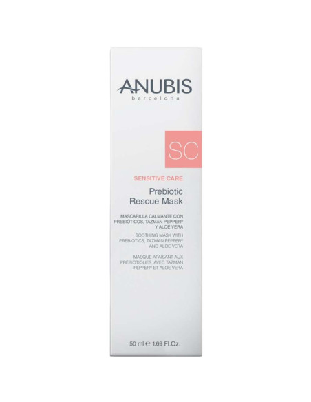Anubis Máscara Calmante com Prebióticos para Pele Sensível 50ml