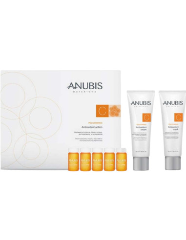 Anubis Linha Polivitamínica Tratamento Profissional Antioxidante e Reparador