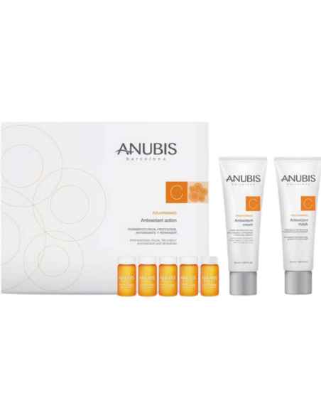 Anubis Linha Polivitamínica Tratamento Profissional Antioxidante e Reparador