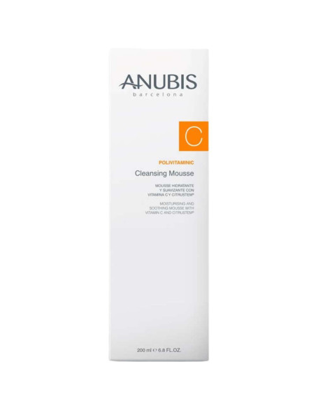 Anubis Linha Polivitamínica Mousse de Limpeza Antioxidante 2 em 1 200ml