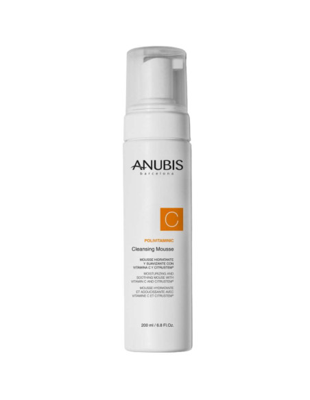 Anubis Linha Polivitamínica Mousse de Limpeza Antioxidante 2 em 1 200ml