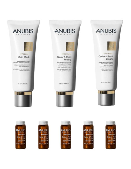 Anubis Effectivity Pack de Gabinete Tratamento Facial Anti-Idade 10 Sessões