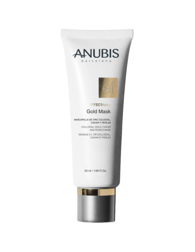 Anubis Effectivity Máscara Iluminadora Anti-Idade com Ouro Coloidal e Caviar 50ml