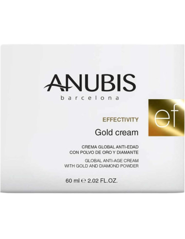 Anubis Effectivity Creme Global Anti-Idade com Ouro Coloidal FPS 20 60ml