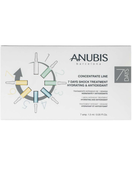 Anubis Tratamento Intensivo Hidratante e Antioxidante 7 Dias 7x1,5ml
