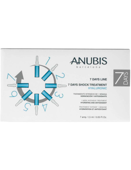 Anubis Ampolas com Ácido Hialurónico Tratamento Intensivo Hidratante 7x1,5ml