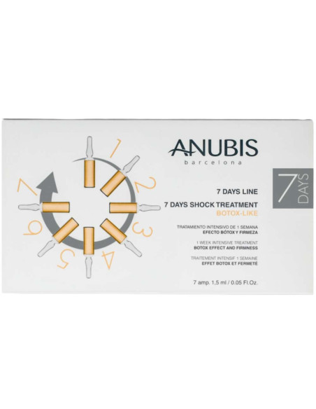 Anubis Ampolas Efeito Tensor e Firmeza Tratamento Intensivo 7x1,5ml