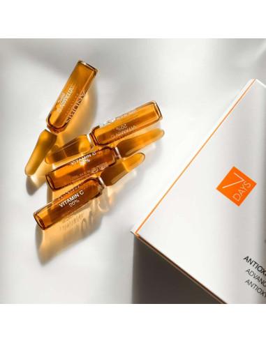Anubis Ampolas Vitamina C 20% Tratamento Intensivo Antioxidante 7x1,5ml