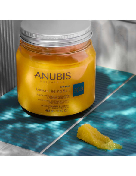Anubis Esfoliante Corporal com Sal Marinho e Limão 465g