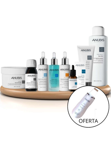 Anubis Kit Profissional Triplo Efeito Luminosidade com Oferta Aparelho Ultrassónico