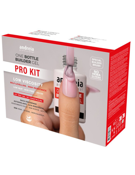 Andreia Professional Kit Manicure One Bottle Builder Gel Pro