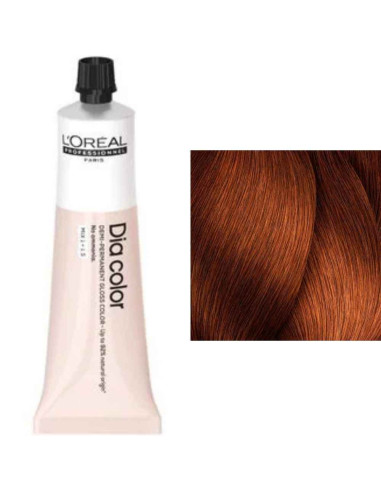 L'Oréal Dia Color 6.34 Louro Escuro Dourado Acobreado Sem Amoníaco 60ml