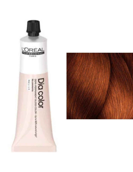 L'Oréal Dia Color 6.34 Louro Escuro Dourado Acobreado Sem Amoníaco 60ml