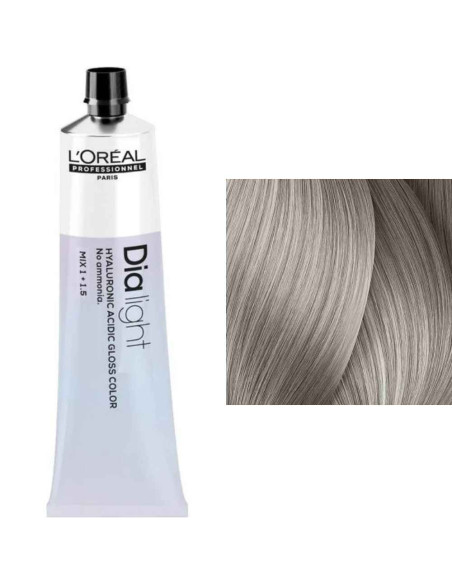 L'Oréal Dia Light 9.1 Milkshake Cinza Coloração Gloss Sem Amoníaco 60ml