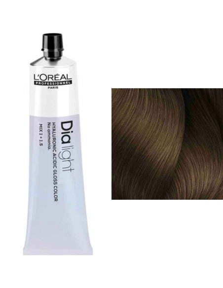 L'Oréal Dia Light 7.23 Louro Irisado Dourado Coloração Gloss Sem Amoníaco 60ml