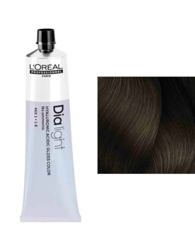 L'Oréal Dia Light 6.23 Louro Escuro Irisado Dourado Coloração Gloss Sem Amoníaco 60ml