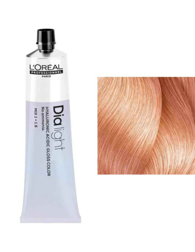 L'Oréal Dia Light 10.24 Milkshake Pérola Acobreado Coloração Gloss Sem Amoníaco 60ml