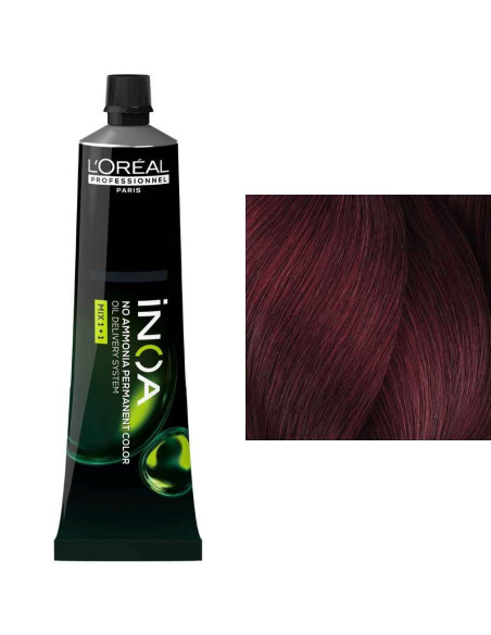 L'Oréal iNOA Carmilane 5.62 Castanho Claro Vermelho Irisado Sem Amoníaco 60ml
