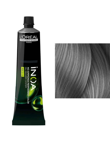 L'Oréal iNOA 8.11 Louro Claro Cinza Intenso Sem Amoníaco 60ml