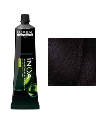 L'Oréal iNOA 4.20 Castanho Irisado Profundo Sem Amoníaco 60ml