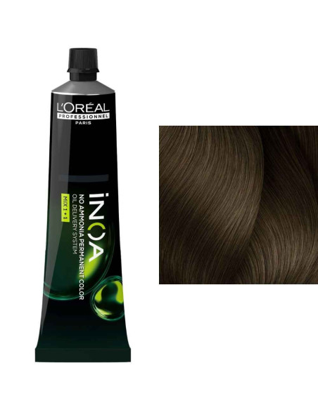 L'Oréal iNOA 7.13 Louro Cinza Dourado Sem Amoníaco 60ml