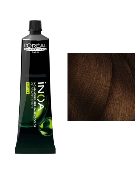 L'Oréal iNOA 6.34 Louro Escuro Dourado Acobreado Sem Amoníaco 60ml