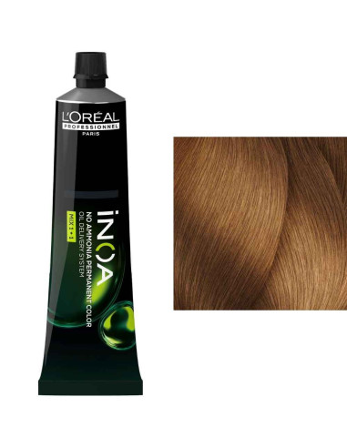 L'Oréal iNOA 8.34 Louro Claro Dourado Acobreado Sem Amoníaco 60ml