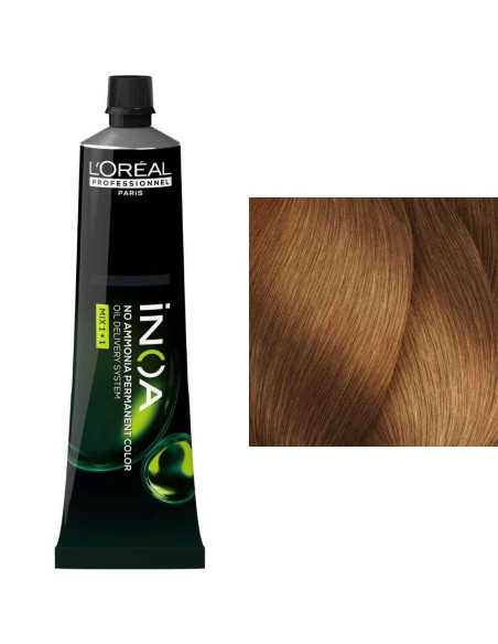 L'Oréal iNOA 8.34 Louro Claro Dourado Acobreado Sem Amoníaco 60ml