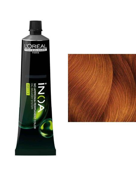 L'Oréal iNOA 7.44 Louro Cobre Intenso Sem Amoníaco 60ml