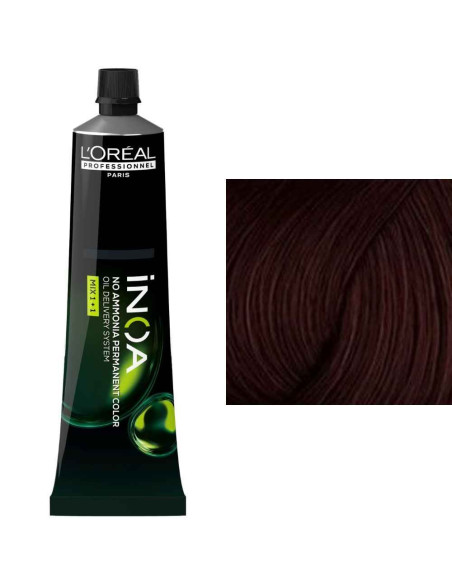 L'Oréal iNOA 3.15 Vermelho Acajou Sem Amoníaco 60ml