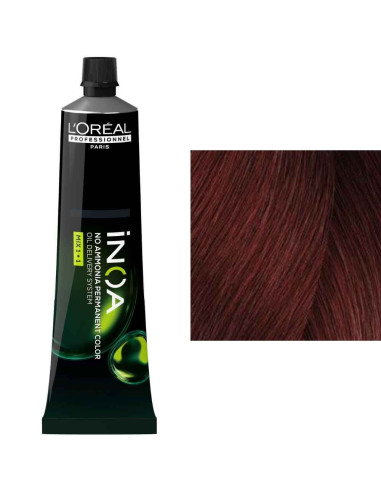 L'Oréal iNOA Carmilane 5.6 Castanho Claro Vermelho Sem Amoníaco 60ml