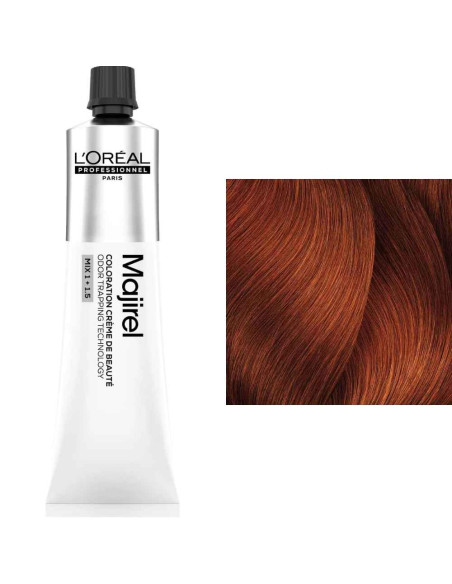 L'Oréal Majirel 6.46 Louro Escuro Acobreado Vermelho 60ml