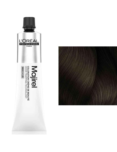 L'Oréal Majirel 6.13 Cool Inforced Louro Escuro Cinza Dourado 60ml