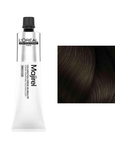 L'Oréal Majirel 6.13 Cool Inforced Louro Escuro Cinza Dourado 60ml