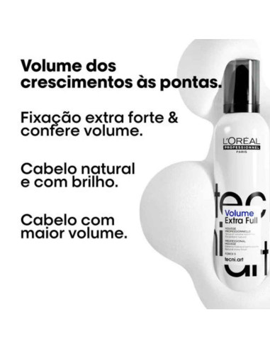 L'Oréal Tecni.Art Volume Extra Espuma Fixação Forte 250ml