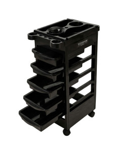 TechShen Mesa Ajudante Cabeleireiro Organização Eco Preta