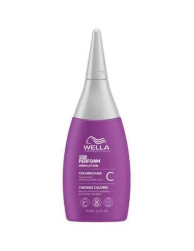 Wella Perform Perm Curl [C] Permanente Cabelos Pintados 75ml