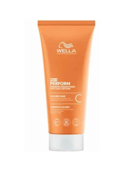 Wella Perform Straight [C] Alisamento Cabelos Pintados 200ml