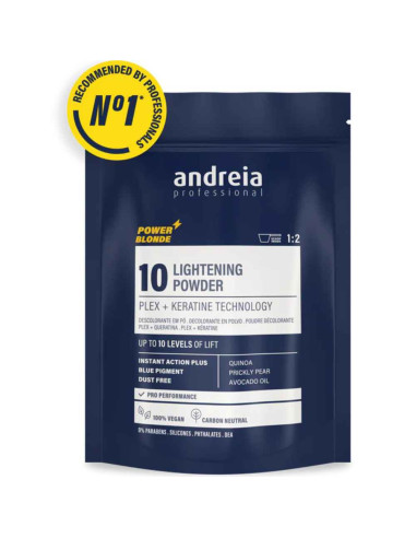 Andreia Lightening Powder 10 Power Blonde Pó Descolorante 500g