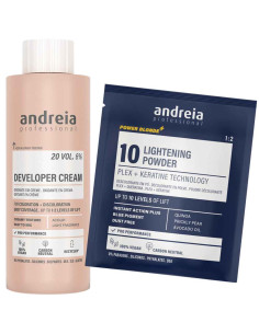 Kit Descoloração Andreia Power Blonde 10 Tons + Oxidante 20 Vol.