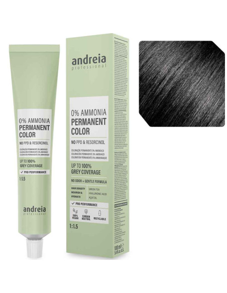 Andreia Professional 2.0 Preto – Coloração Permanente Sem Amoníaco 100ml