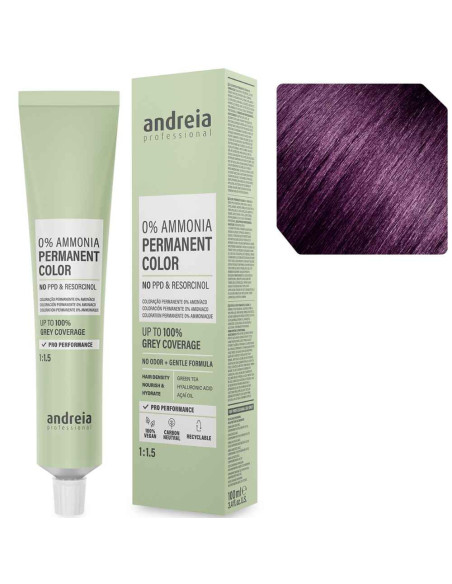 Andreia Professional 5.22 Castanho Claro Violeta Intenso – Sem Amoníaco 100ml