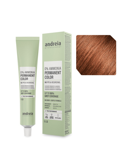 Andreia Professional 5.34 Castanho Claro Dourado Acobreado – Sem Amoníaco 100ml