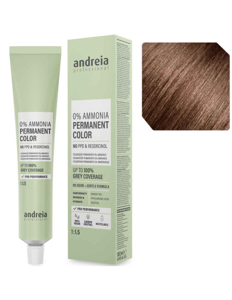 Andreia Professional 5.74 Castanho Claro Chocolate Cobre – Sem Amoníaco 100ml