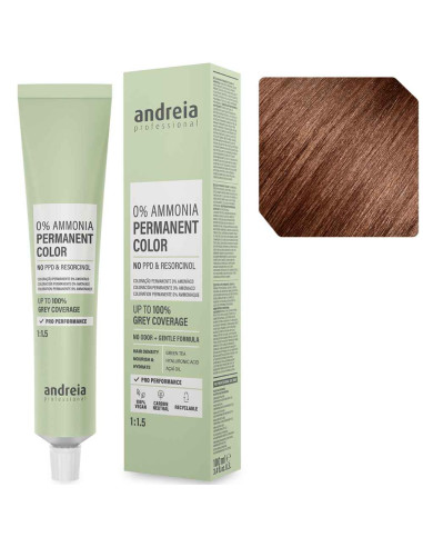 Andreia Professional 6.35 Louro Escuro Dourado Acaju – Sem Amoníaco 100ml