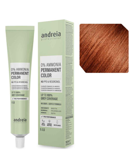 Andreia Professional 6.45 Louro Escuro Cobre Acaju – Sem Amoníaco 100ml
