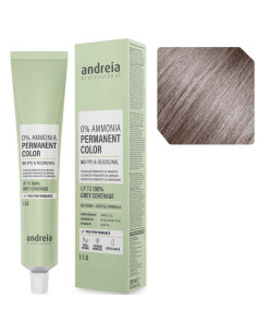 Andreia Professional 8.1 Louro Claro Cinza – Coloração Permanente Sem Amoníaco 100ml