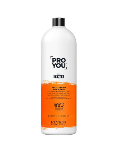 Revlon Pro You The Tamer – Champô Suavizante Anti-Frizz – 1000ml