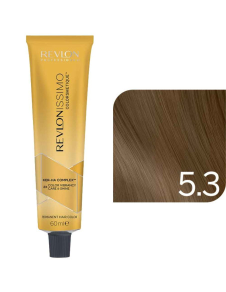 Revlonissimo Colorsmetique™ GOLDENS – 5.3 Castanho Claro Dourado – 60ml